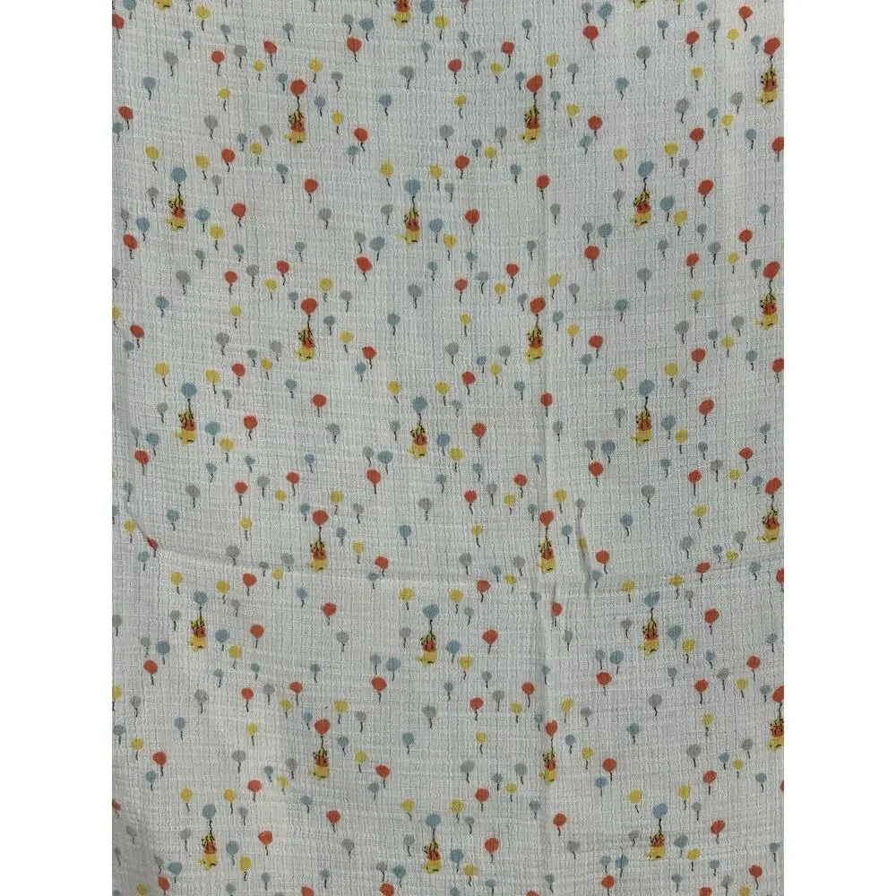 Disney Baby Aden + Anais Winnie The Pooh Balloons Cotton Muslin Swaddle Blanket
